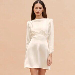 Reformation Rudi Silk Dress